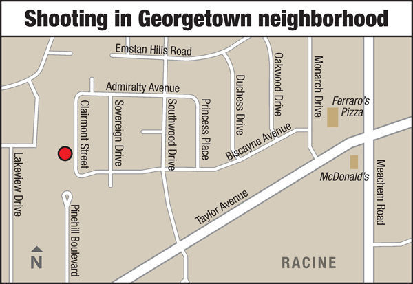Shooting in Georgetown neighborhood MAP